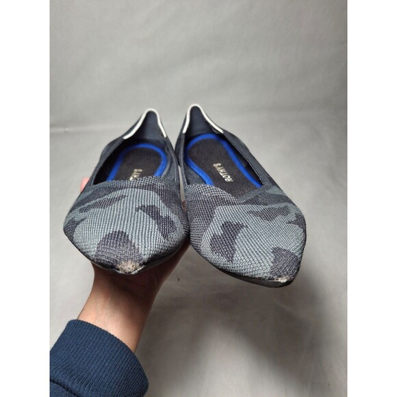 Rothy’s “The Point” in Gray Camouflage, Women's 9 - Picture 8 of 9